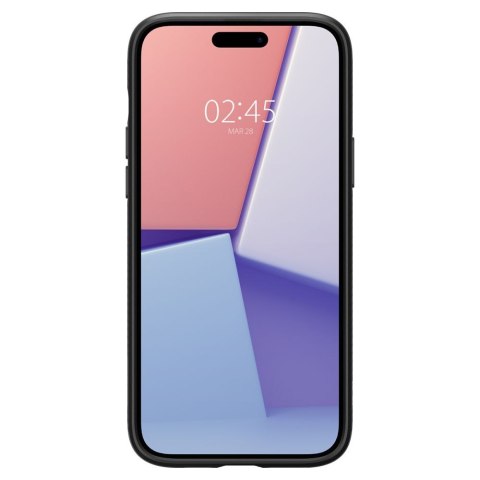 Spigen nakładka Liquid Air do iPhone 15 Plus 6,7" matowa czarna