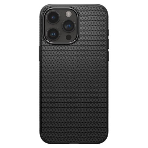 Spigen nakładka Liquid Air do iPhone 15 Pro Max 6,7" matowa czarna