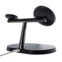 Maxlife ładowarka bezprzewodowa magnetyczna MXWC-03 15W czarna 3w1