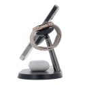 Maxlife ładowarka bezprzewodowa magnetyczna MXWC-03 15W czarna 3w1