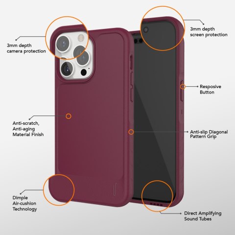 Ugly Rubber nakładka L do iPhone 15 Plus 6,7" czarna