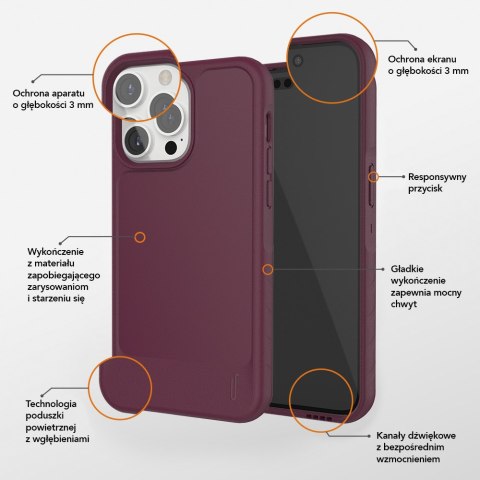 Ugly Rubber nakładka L do iPhone 15 Plus 6,7" czarna