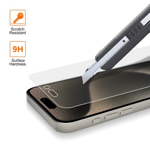 Vmax szkło hartowane 0.33mm clear glass do iPhone 14 6,1" matowe