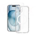 Vmax zestaw nakładka Mag + szkło 2,5D premium do iPhone 15 Plus 6,7"