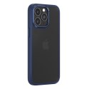 Comma nakładka Joy Elegant do iPhone 15 niebieska