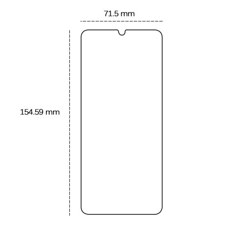 Szkło hartowane 2,5D do Samsung Galaxy A15 4G / A15 5G