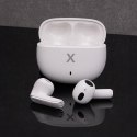 Maxlife słuchawki Bluetooth MXBE-03 TWS białe douszne