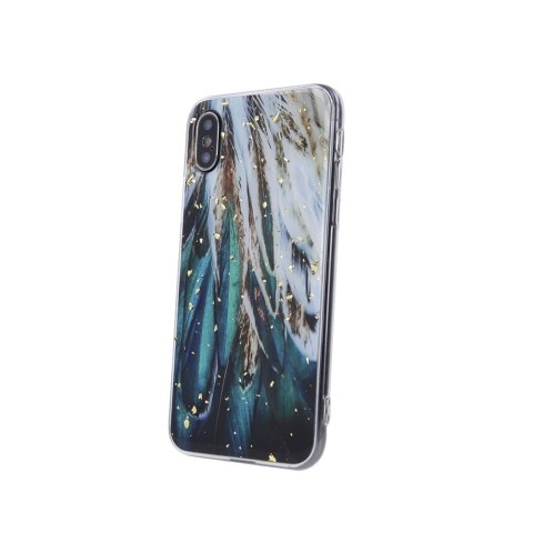 Nakładka Gold Glam do Samsung Galaxy A15 4G / A15 5G pióra