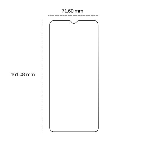 Szkło hartowane 2,5D do Xiaomi Redmi 13C 4G / 5G