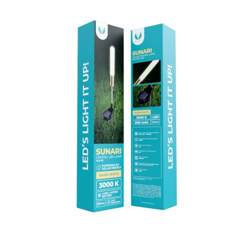 Forever Light Lampa solarna LED SUNARI FLS-72 Pałka 3000K 600mAh 0,72Wh Ni-MH