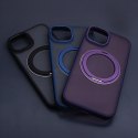 Nakładka Mag Ring Rotating do iPhone 14 Pro 6,1" granatowa