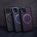 Nakładka Mag Ring Rotating do iPhone 14 Pro 6,1" granatowa