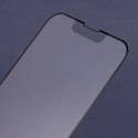 Szkło hartowane 6D matowe do iPhone 14 Pro 6,1" czarna ramka