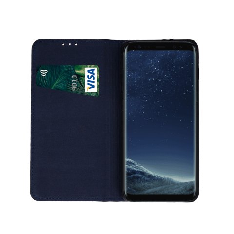 Etui skórzane Smart Pro do Samsung Galaxy A15 4G / A15 5G granatowe