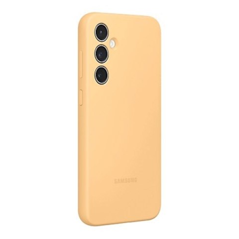Samsug etui Silicone Cover do Galaxy S23 FE pomarańczowe