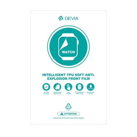 Devia Zestaw folii anticrash do maszyny tnącej 20szt na zegarki