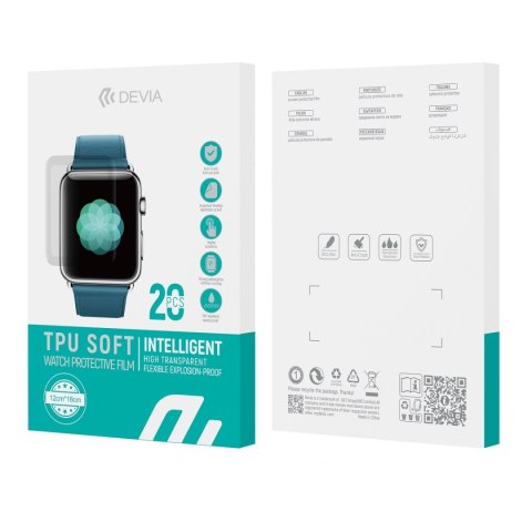 Devia Zestaw folii anticrash do maszyny tnącej 20szt na zegarki