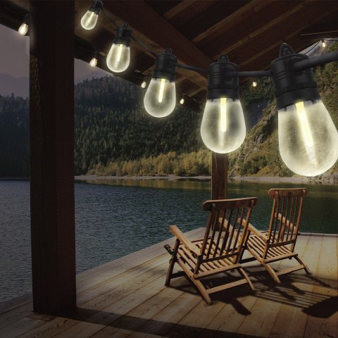 Forever Light Girlanda solarna LED SUNARI FLS-60 7,5m 10 żarówek IP44