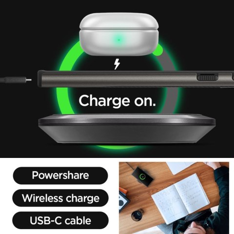 Spigen nakładka Neo Hybrid do Samsung Galaxy S24 Ultra gunmetal