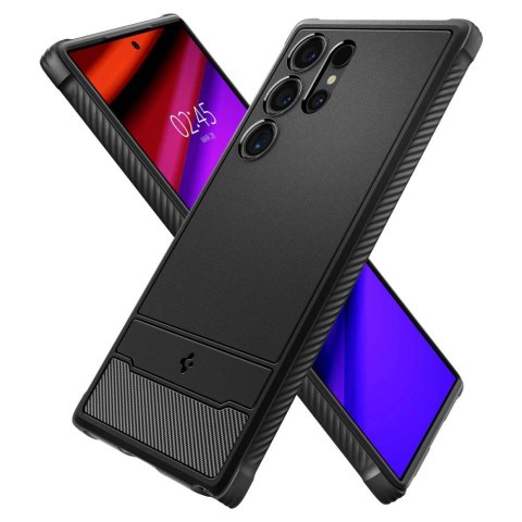 Spigen nakładka Rugged Armor do Samsung Galaxy S24 Ultra matowa czarna