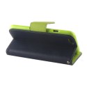 Etui Smart Fancy do Motorola Moto E22 zielono-granatowe