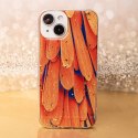 Nakładka Gold Glam do Samsung Galaxy A14 4G / A14 5G orange
