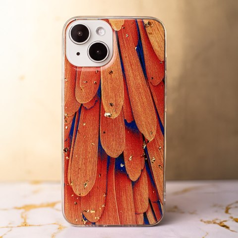 Nakładka Gold Glam do Samsung Galaxy A25 5G (global) orange