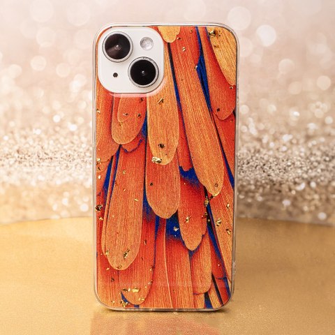 Nakładka Gold Glam do Samsung Galaxy A34 5G orange