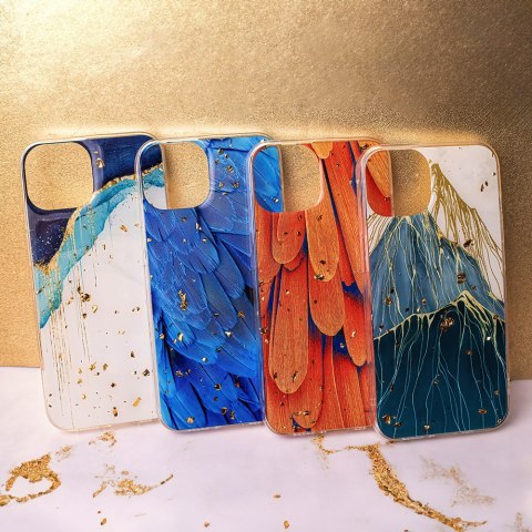 Nakładka Gold Glam do Samsung Galaxy A35 5G iceberg