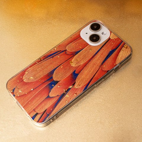 Nakładka Gold Glam do Samsung Galaxy A35 5G orange