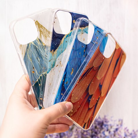 Nakładka Gold Glam do Samsung Galaxy A35 5G orange