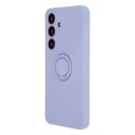 Nakładka Finger Ring do Samsung Galaxy A14 4G / A14 5G fioletowa