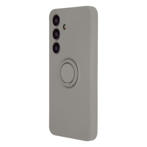 Nakładka Finger Ring do Samsung Galaxy S23 Ultra jasnoszara