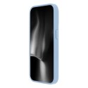 Nakładka Satin Elegant Mag do iPhone 15 Pro Max 6,7" niebieska