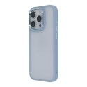 Nakładka Satin Elegant Matt do iPhone 15 Plus 6,7" niebieska