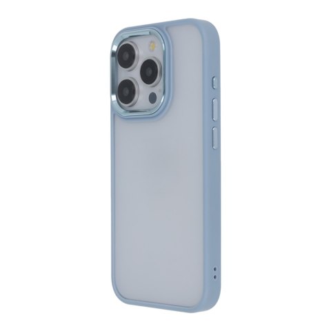 Nakładka Satin Elegant Matt do iPhone 15 Plus 6,7" niebieska