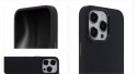Nakładka Satin Elegant do iPhone 15 Pro 6,1" czarna