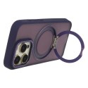Nakładka Secure Spinning Mag do iPhone 14 Pro 6,1" fioletowy