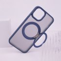 Nakładka Secure Spinning Mag do iPhone 15 6,1" granatowy