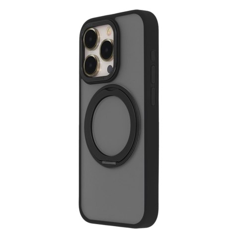Nakładka Secure Spinning Mag do iPhone 15 Plus 6,7" czarny