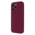 Nakładka Soft Touch Mag do iPhone 12 6,1" burgund