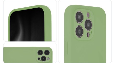 Nakładka Soft Touch Mag do iPhone 14 6,1" pistacja