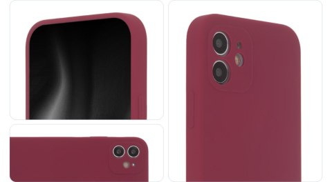 Nakładka Soft Touch Mag do iPhone 14 Pro 6,1" burgund