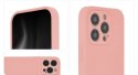 Nakładka Soft Touch Mag do iPhone 14 Pro 6,1" pastelowy różowy