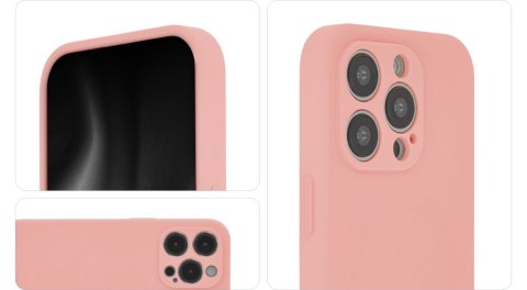 Nakładka Soft Touch Mag do iPhone 15 Pro Max 6,7" pastelowy różowy