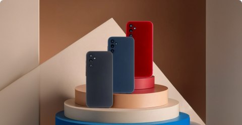 Nakładka Silicon Soft do Samsung Galaxy S23 FE ciemnoniebieska