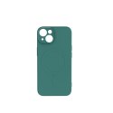 Nakładka Simple Color Mag do iPhone 13 Pro 6,1" ciemnozielona