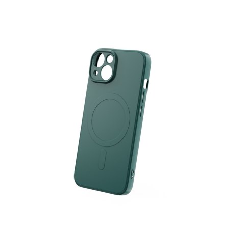 Nakładka Simple Color Mag do iPhone 13 Pro 6,1" ciemnozielona