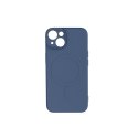 Nakładka Simple Color Mag do iPhone 15 6,1" granatowa
