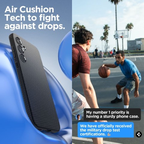 Spigen nakładka Liquid Air do Samsung Galaxy A35 5G matowa